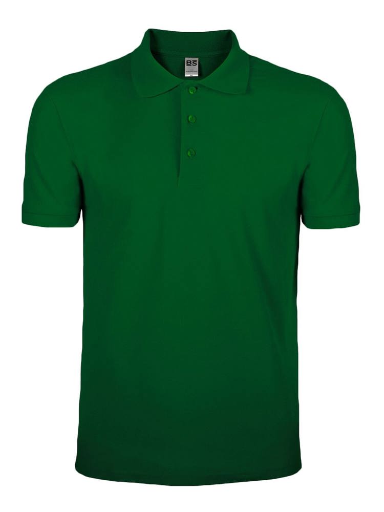 BS Evolution Polo, 180 gr/m² - Flaschengrün (PMS 2411C)