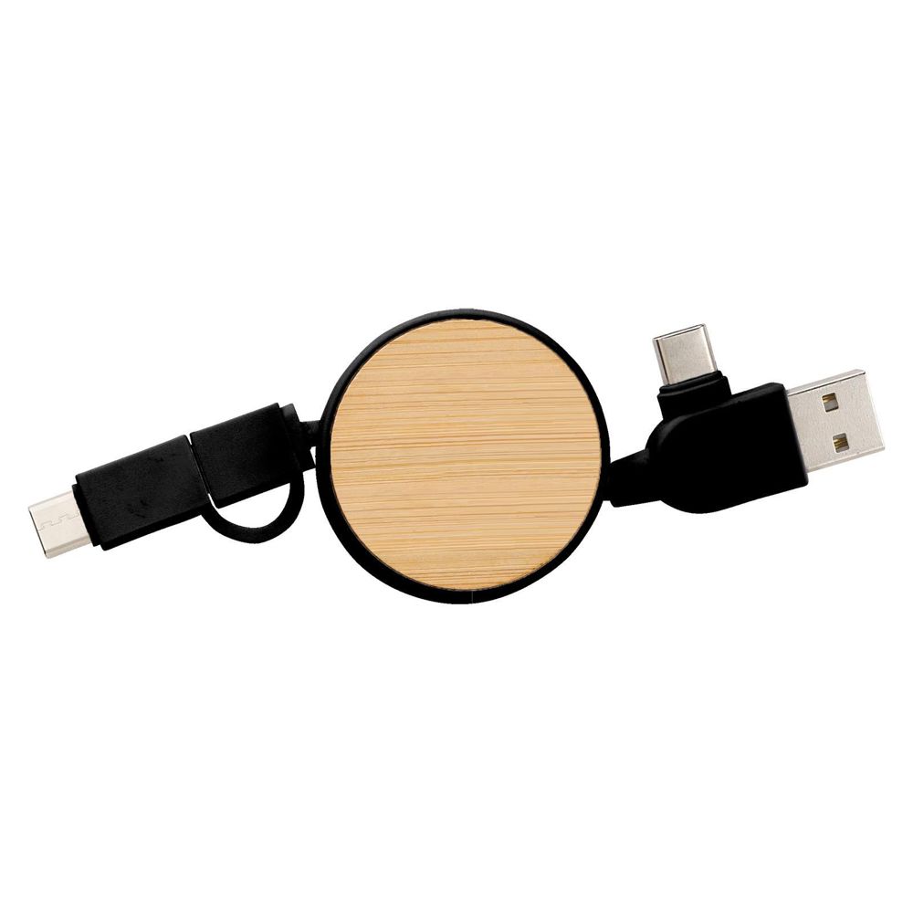 Ladekabel Jared | 3-in-1 | Ausziehbar