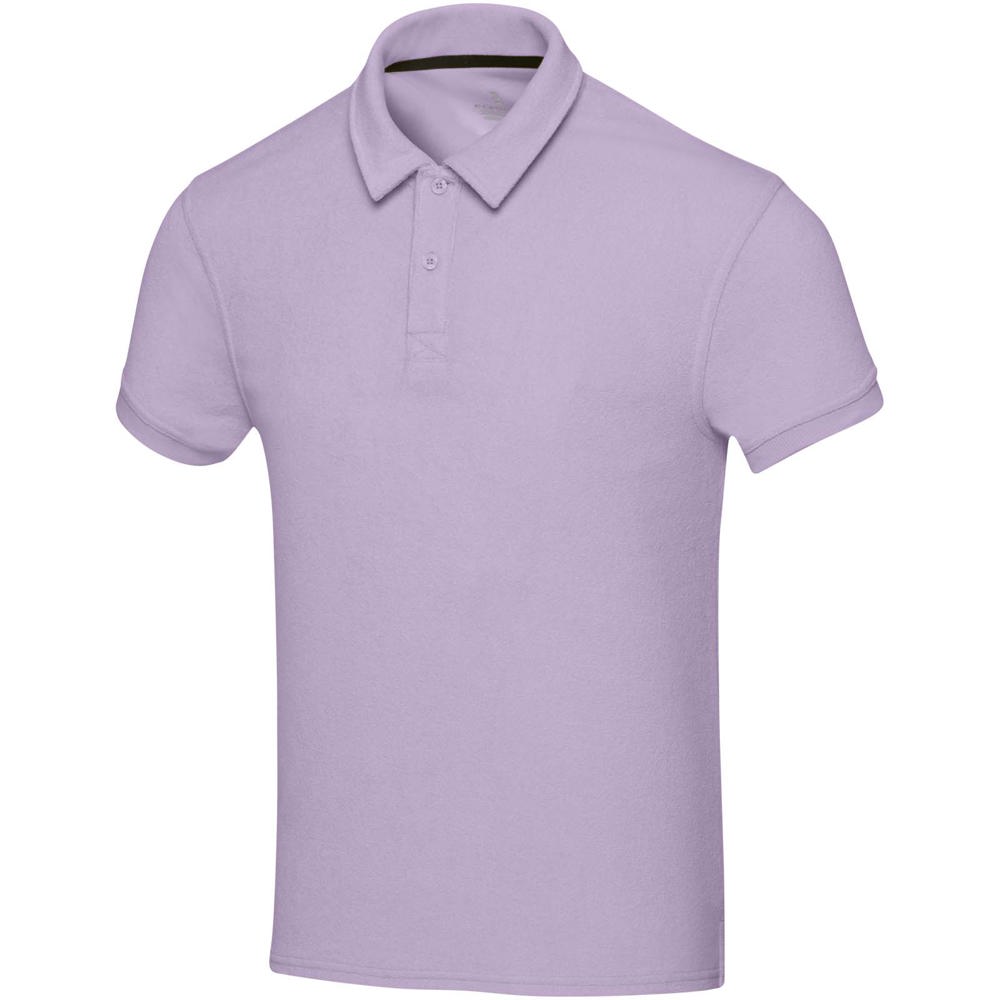 Akoya 230 g/m² Poloshirt aus recyceltem Frottee Unisex - fliederfarben