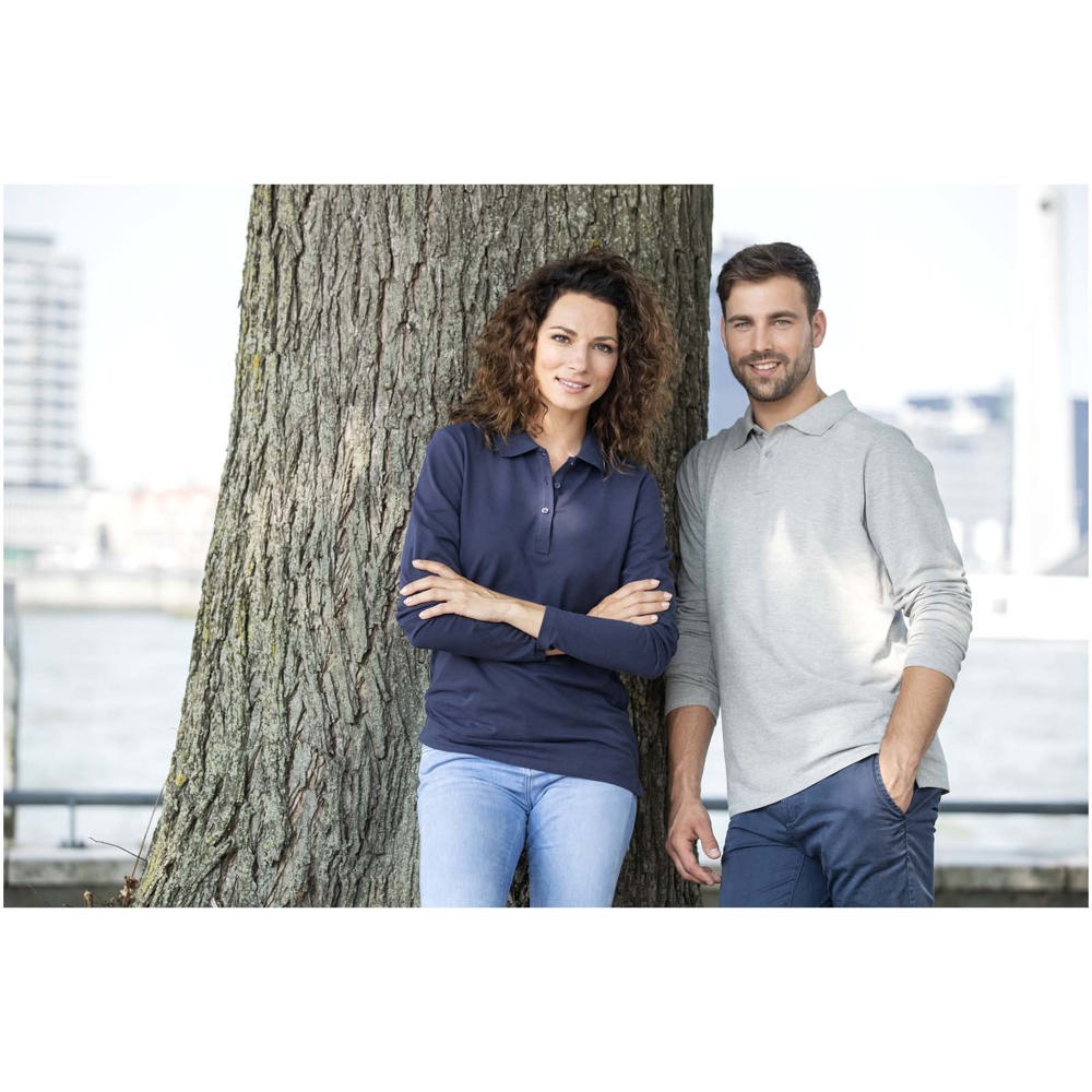 Calgary 180 g/m² Langarm Poloshirt für Damen