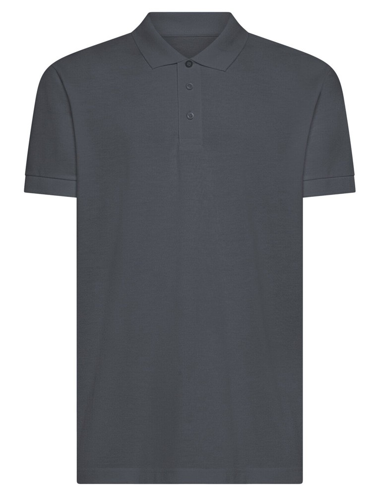 BS Twin Polo, 180 g/m² - Dunkelgrau (PMS 7540C)