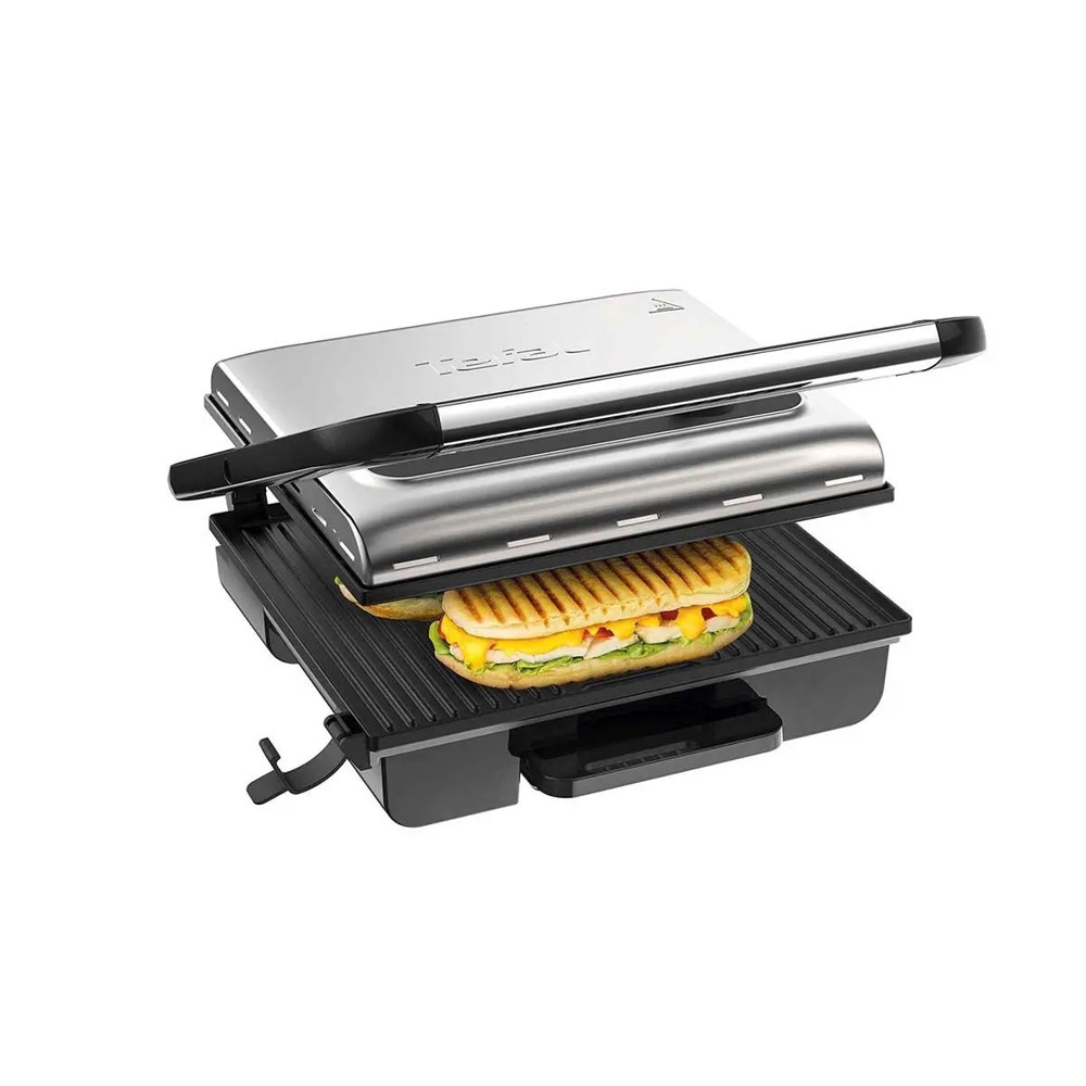 Tefal Inicio Grill Adjust- Silber