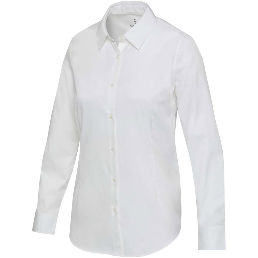 Citrine 185 g/m² Twill Bluse - weiss
