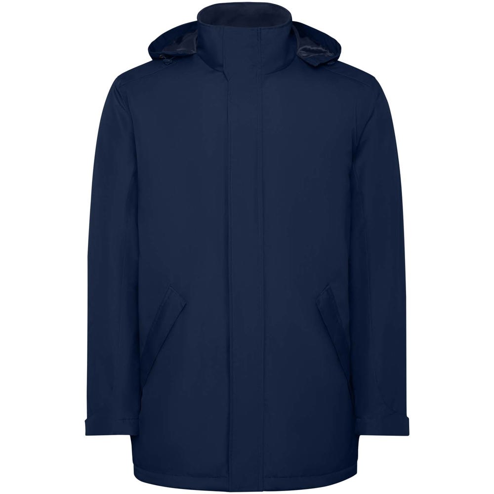 America wattierter Parka für Herren - marineblau