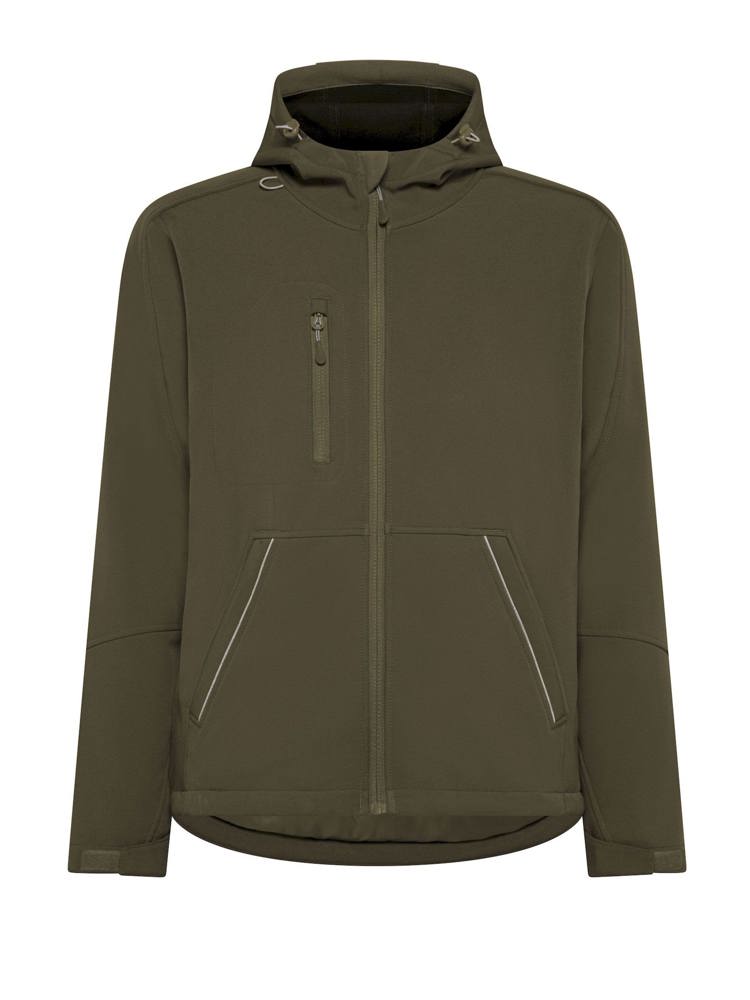BS Storm wattierte Damen Softshelljacke, 270 gr/m² - Military (PMS 7771C)
