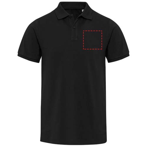Beryl 220 g/m² Kurzärmeliges Poloshirt Bio-Recyclingmaterial (OCS), unisex