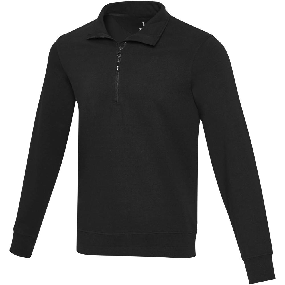 Tin 280 g/m² Aware™ Pullover mit Half-Zip Reißverschluss aus recyceltem Material Unisex