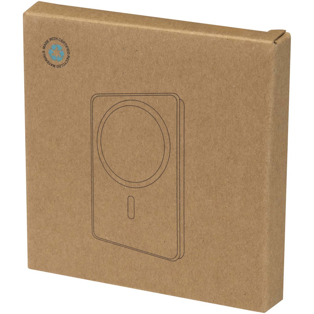 Avis 5000 mAh RCS Powerbank aus recyceltem Aluminium mit Magnetfunktion 